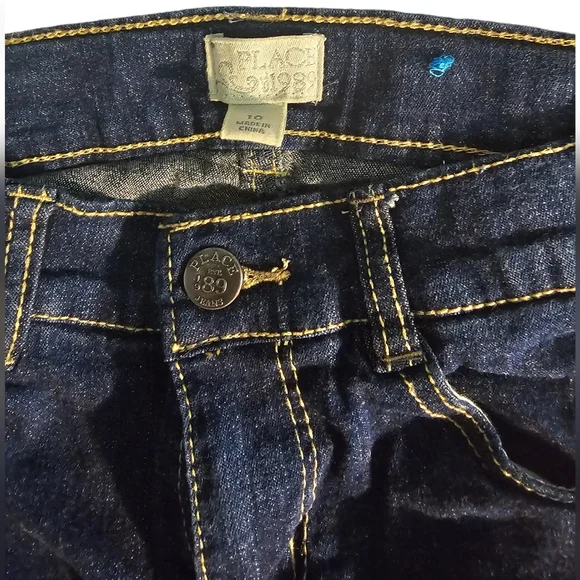 EUC | 1989 PLACE | Girl's | Blue Jean Shorts | Adjustable Waist | Size: 10 - Picture 4 of 11